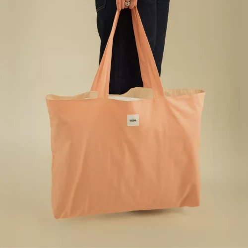 Tote Bag THEANA XL – "Amber Bloom"